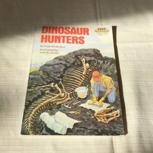 🎉2 for $15 Sale🎉Dinosaur Hunters, By: Kate McMullan, 1989, Step 4, Grades: 2-4